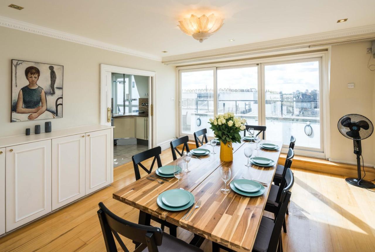 Апартаменты Kensington Skyline Penthouse Лондон Экстерьер фото